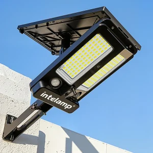 12500mAh Long Battery Life Outdoor Solar Street Flood Security Light
