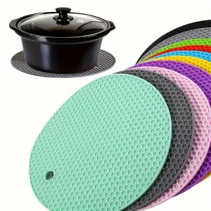3 Pack Silicone Trivet Pot Mats