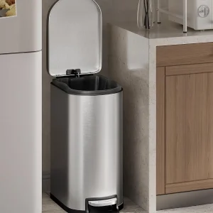 50 L Stainless Steel Trash Can