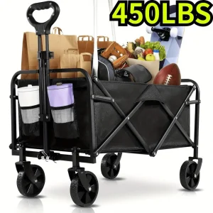 Folding Wagon Cart For Camping,